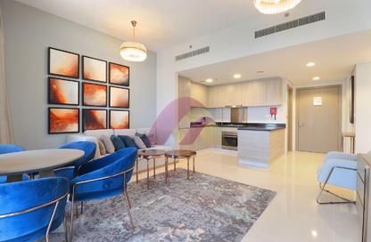 Apartment - 2 Bedrooms - 3 Bathrooms for rent in Lusail Marina Heights - Marina District - Lusail