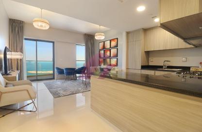 Apartment - 2 Bedrooms - 3 Bathrooms for rent in Lusail Marina Heights - Marina District - Lusail
