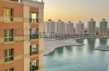 Apartment - Studio - 1 Bathroom for rent in Viva East - Viva Bahriyah - The Pearl Island - Doha