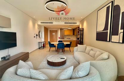 Apartment - 2 - 4 for rent in Lusail Marina Heights - Marina District - Lusail