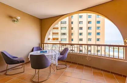 شقة - غرفة نوم - 2 حمامات للبيع في طريق بورتو الغربي - بورتو أرابيا - جزيرة اللؤلؤة - الدوحة