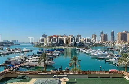 Townhouse - 1 Bedroom - 2 Bathrooms for rent in Porto Arabia Townhouses - Porto Arabia - The Pearl Island - Doha