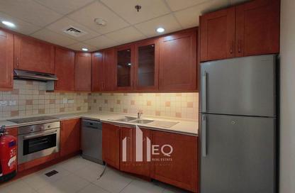 Apartment - 1 Bedroom - 2 Bathrooms for rent in East Porto Drive - Porto Arabia - The Pearl Island - Doha