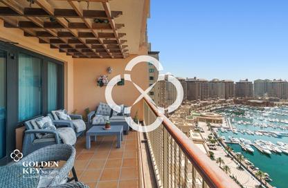 Apartment - 4 Bedrooms - 5 Bathrooms for sale in West Porto Drive - Porto Arabia - The Pearl Island - Doha