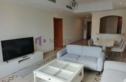 Apartment - 1 Bedroom - 2 Bathrooms for rent in Tower 29 - Porto Arabia - The Pearl Island - Doha