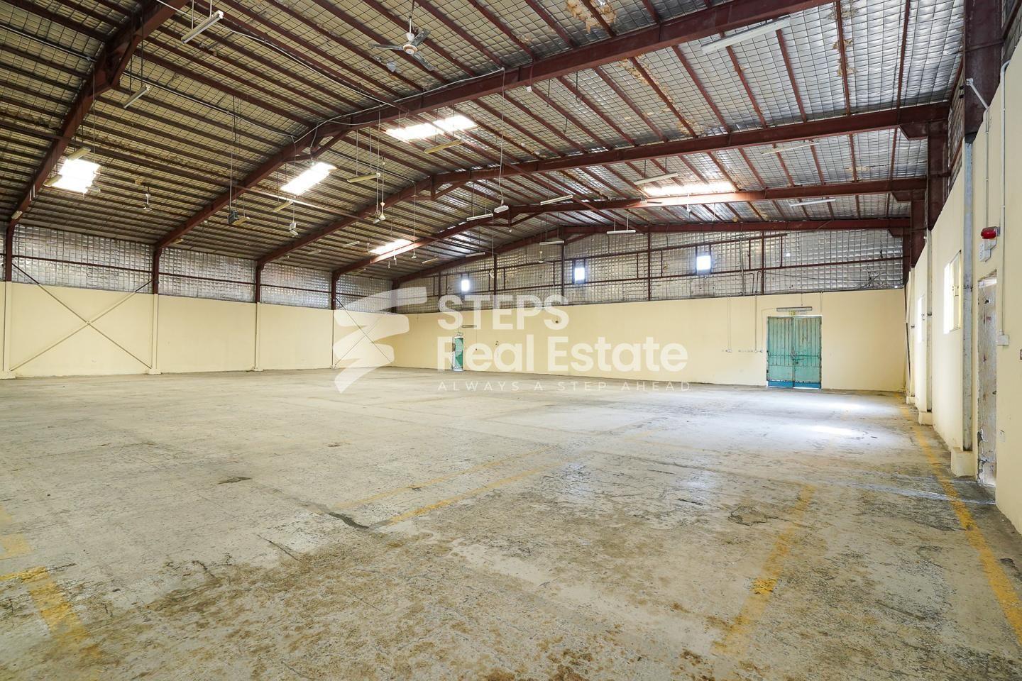 Spacious Warehouse for Rent in Industrial Area