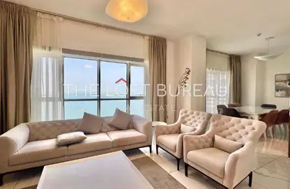 شقة - 3 غرف نوم - 4 حمامات للايجار في برج وست باي - الخليج الجنوبي - الخليج الغربي - الدوحة