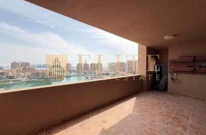 Apartment - 3 Bedrooms - 4 Bathrooms for rent in West Porto Drive - Porto Arabia - The Pearl Island - Doha