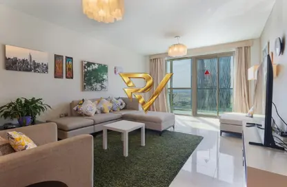 Apartment - 1 Bedroom - 2 Bathrooms for rent in Lusail Marina Heights - Marina District - Lusail