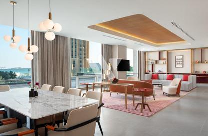 Hotel Apartments - 3 Bedrooms - 4 Bathrooms for rent in West Bay Tower - West Bay - West Bay - Doha