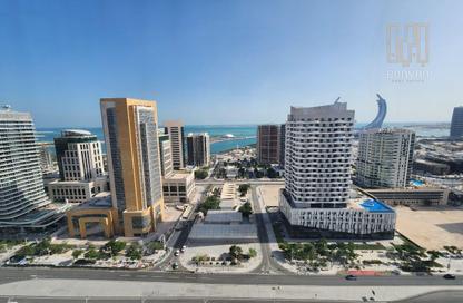 Office Space - Studio - 2 Bathrooms for rent in Lusail Marina Heights - Marina District - Lusail