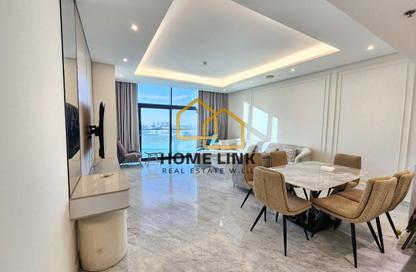 Apartment - 2 Bedrooms - 3 Bathrooms for rent in Lusail Marina Heights - Marina District - Lusail