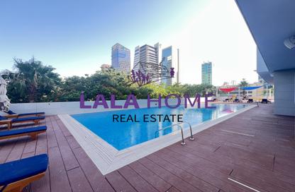 Apartment - 1 Bedroom - 2 Bathrooms for rent in Lusail Marina Heights - Marina District - Lusail