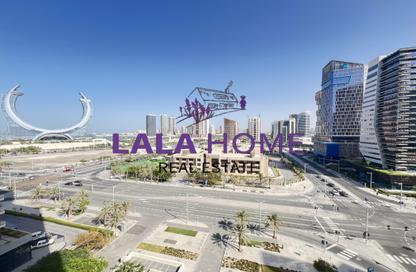 Apartment - 1 Bedroom - 2 Bathrooms for rent in Lusail Marina Heights - Marina District - Lusail