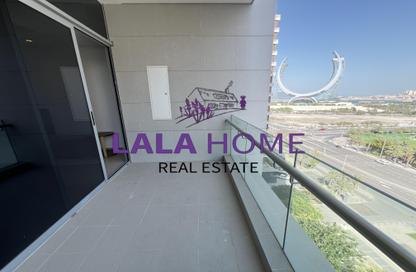 Apartment - 1 Bedroom - 2 Bathrooms for rent in Lusail Marina Heights - Marina District - Lusail
