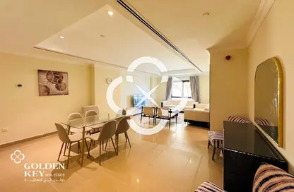 Apartment - 1 Bedroom - 2 Bathrooms for rent in East Porto Drive - Porto Arabia - The Pearl Island - Doha