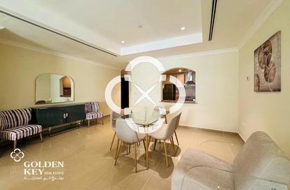 Apartment - 1 Bedroom - 2 Bathrooms for rent in East Porto Drive - Porto Arabia - The Pearl Island - Doha
