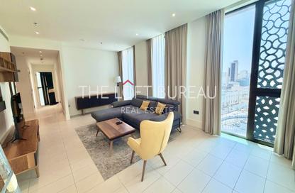 Apartment - 2 Bedrooms - 3 Bathrooms for rent in Musheireb Tower - Musheireb - Musheireb - Doha