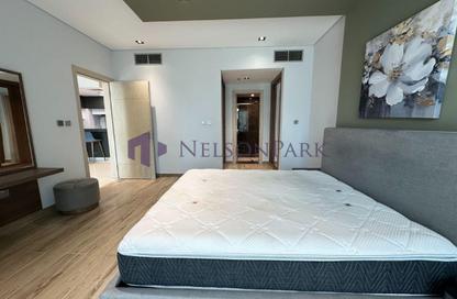 Apartment - 1 - 2 for rent in Lusail Marina Heights - Marina District - Lusail