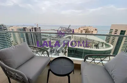 Apartment - 1 Bedroom - 2 Bathrooms for rent in Marina District - Lusail