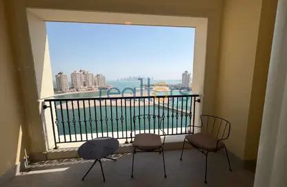 Apartment - 1 Bedroom - 2 Bathrooms for rent in Viva West - Viva Bahriyah - The Pearl Island - Doha