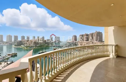 Apartment - 3 Bedrooms - 4 Bathrooms for sale in West Porto Drive - Porto Arabia - The Pearl Island - Doha