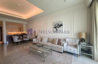 شقة - غرفة نوم - 2 حمامات للايجار في The St. Regis Marsa Arabia Island - Marsa Arabia - جزيرة اللؤلؤة - الدوحة