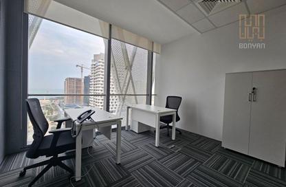 Office Space - Studio - 1 for rent in Lusail Marina Heights - Marina District - Lusail