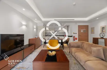 Apartment - 2 Bedrooms - 3 Bathrooms for rent in Marina Residences 195 - Marina District - Lusail