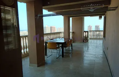 Apartment - 3 Bedrooms - 4 Bathrooms for rent in Tower 8 - Porto Arabia - The Pearl Island - Doha