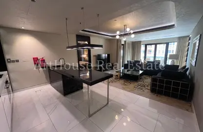 شقة - غرفة نوم - 2 حمامات للايجار في طريق بورتو الغربي - بورتو أرابيا - جزيرة اللؤلؤة - الدوحة