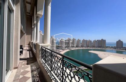 Penthouse - 7+ - 7+ for rent in Viva West - Viva Bahriyah - The Pearl Island - Doha