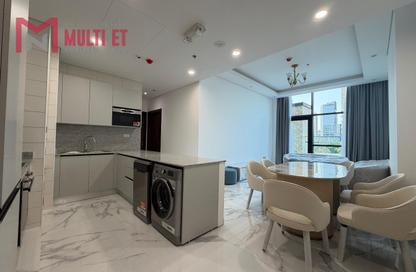 Apartment - 2 - 2 for rent in Marina Residences 195 - Marina District - Lusail