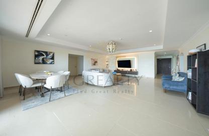 Apartment - 3 Bedrooms - 4 Bathrooms for sale in West Porto Drive - Porto Arabia - The Pearl Island - Doha Apartment - 3 Bedrooms - 4 Bathrooms for sale in West Porto Drive - Porto Arabia - The Pearl Island - Doha