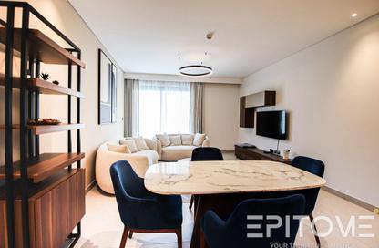 Apartment - 2 Bedrooms - 4 Bathrooms for rent in Lusail Marina Heights - Marina District - Lusail