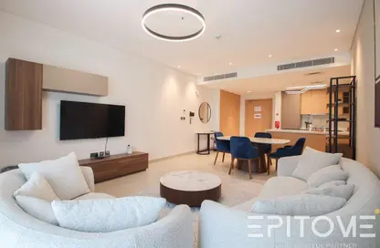 Apartment - 2 Bedrooms - 4 Bathrooms for rent in Lusail Marina Heights - Marina District - Lusail