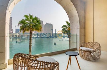 Duplex - 1 Bedroom - 2 Bathrooms for rent in The St. Regis Marsa Arabia Island - Marsa Arabia - The Pearl Island - Doha