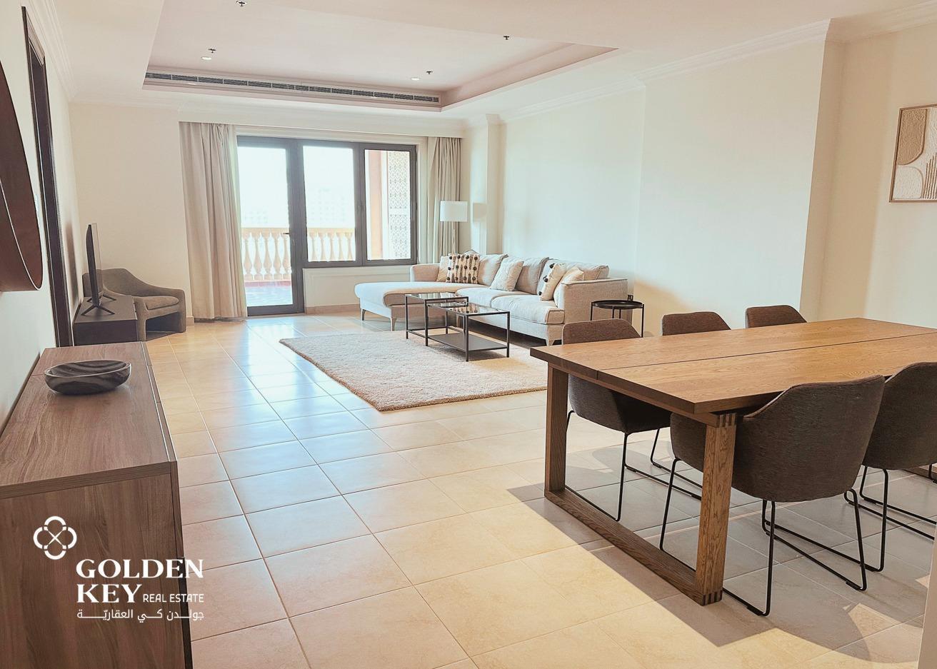 Fully Furnished 1BR | Marina View | Big Balcony