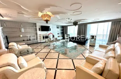 Penthouse - 7 Bedrooms - 7+ Bathrooms for rent in Viva West - Viva Bahriyah - The Pearl Island - Doha