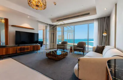 Apartment - 1 Bedroom - 1 Bathroom for rent in Lusail Marina Heights - Marina District - Lusail