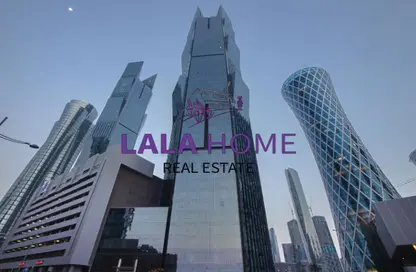 Office Space - 1 Bedroom - 4 Bathrooms for rent in Palm Tower B - Palm Towers - West Bay - Doha