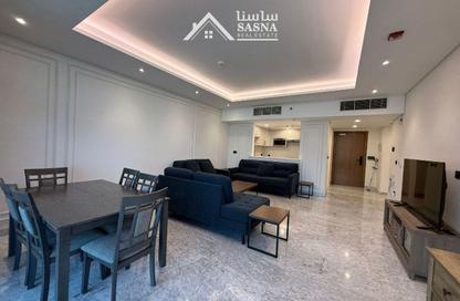 Apartment - 2 - 3 for rent in Lusail Marina Heights - Marina District - Lusail