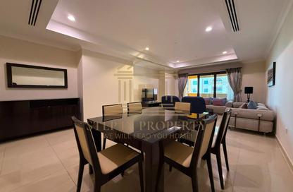 Apartment - 1 - 2 for rent in West Porto Drive - Porto Arabia - The Pearl Island - Doha