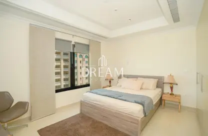 شقة - غرفة نوم - 2 حمامات للايجار في طريق بورتو الغربي - بورتو أرابيا - جزيرة اللؤلؤة - الدوحة