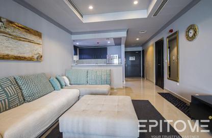 Apartment - Studio - 1 Bathroom for rent in Tower 28 - Porto Arabia - The Pearl Island - Doha