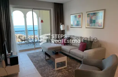 Apartment - 1 Bedroom - 2 Bathrooms for rent in Viva West - Viva Bahriyah - The Pearl Island - Doha