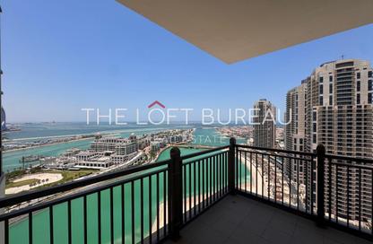 Apartment - 3 Bedrooms - 4 Bathrooms for rent in Abraj Bay - Abraj Quartiers - The Pearl Island - Doha
