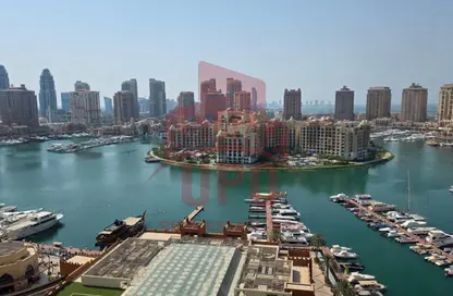 Apartment - 1 Bathroom for rent in Tower 28 - Porto Arabia - The Pearl Island - Doha