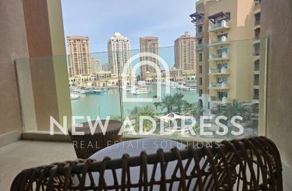 شقة - غرفة نوم - 2 حمامات للايجار في The St. Regis Marsa Arabia Island - Marsa Arabia - جزيرة اللؤلؤة - الدوحة
