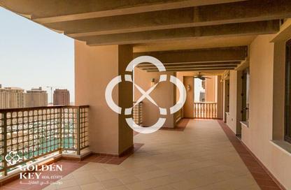 Apartment - 4 Bedrooms - 5 Bathrooms for rent in West Porto Drive - Porto Arabia - The Pearl Island - Doha